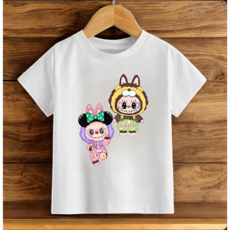 Labubu Kids Design KizÇocuk Oversize T-Shirt